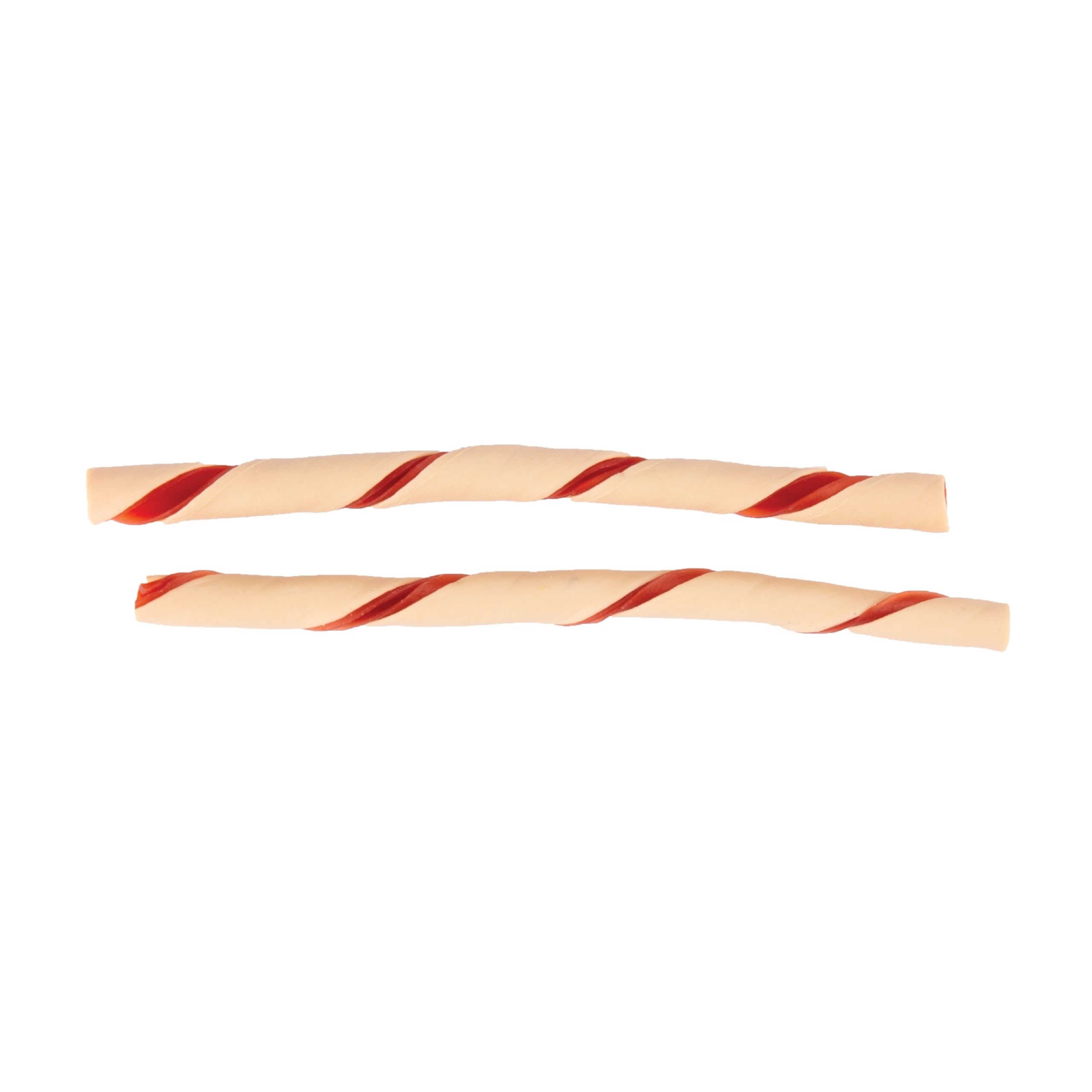 Premium Dingo Twist Sticks Dog Treats - 100% Natural Rawhide Chews with Real Chicken (50 Count) - Healthy Dental Care & Training Rewards for Small & Large Dogs