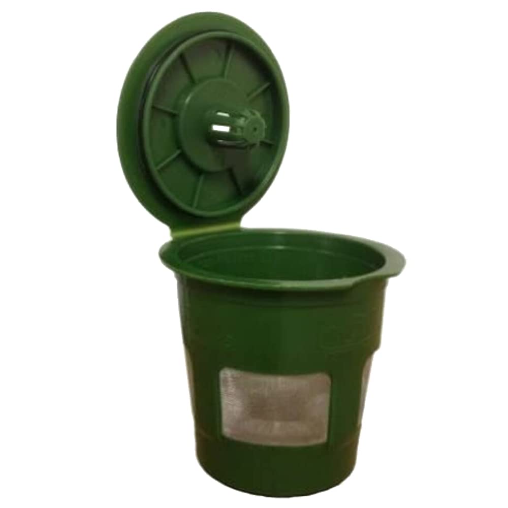 Eco-Friendly Refillable Coffee Pods for Keurig K-Cup Brewers - Reusable Single Serve Capsules (3 Pack) - Perfect for Home, Office & Travel Use