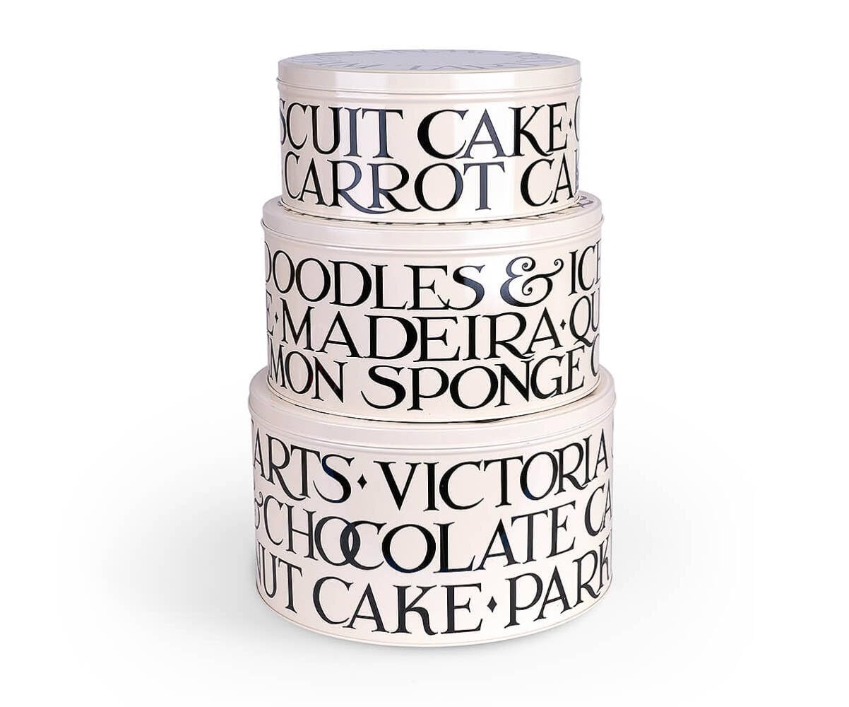 Premium Black Toast A/O Set of 3 Round Cake Pans - Non-Stick Baking Tins for Cakes, Pies & Desserts - Perfect for Home Baking, Parties & Holiday Treats