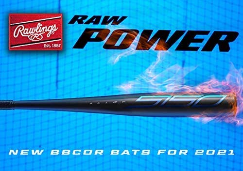 Rawlings 5150 BBCOR Baseball Bat -3 Drop | 1-Piece Aluminum Alloy Bat for High School & College Players | Perfect for Games, Practice & Training