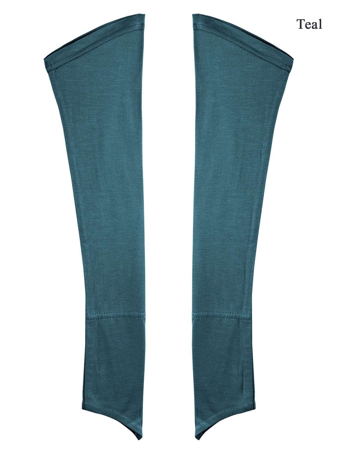 100% Viscose Jersey Sleeves - Soft & Breathable Shirt Sleeves for Men & Women - Perfect for Casual Wear, Layering & Sports Activities