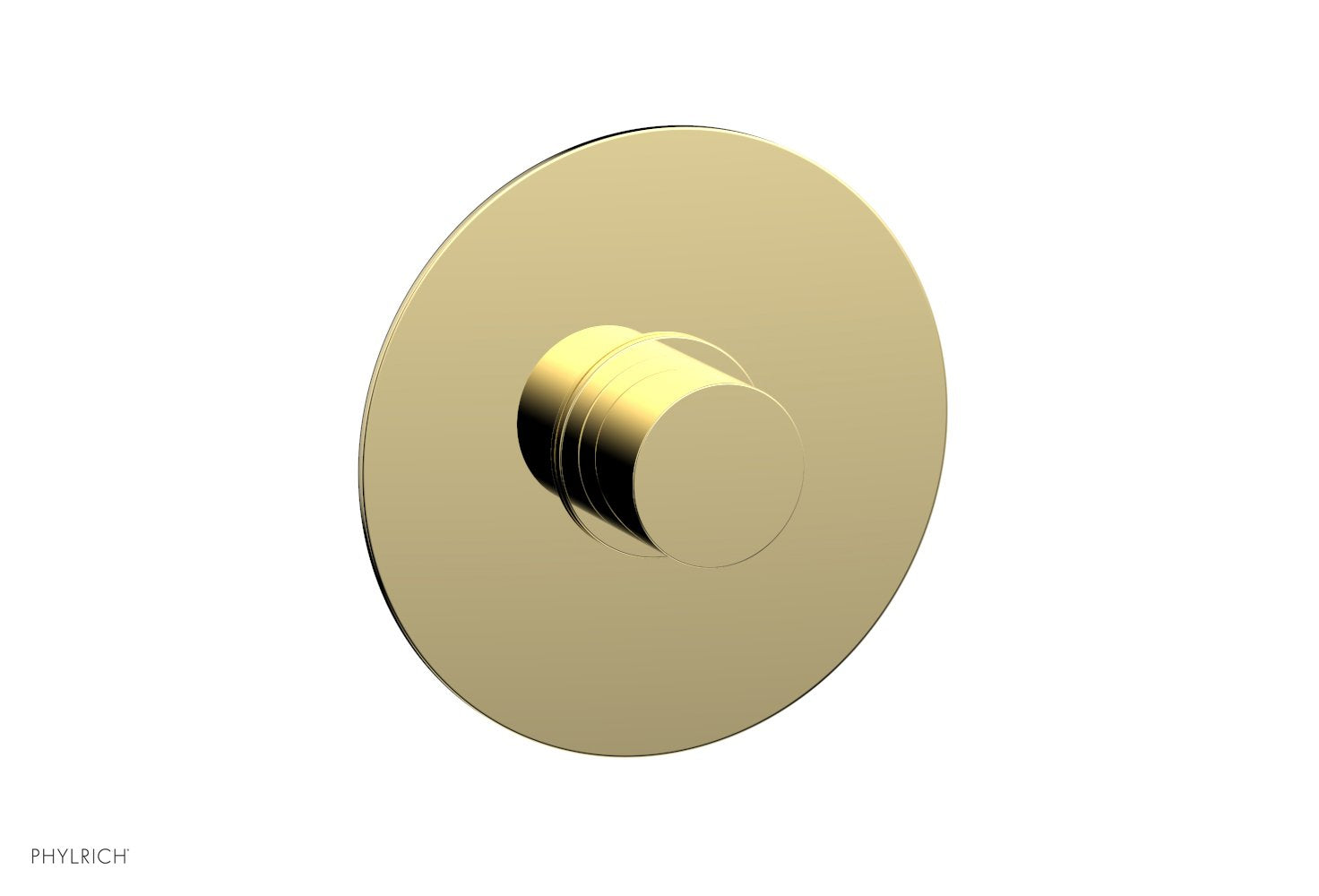 BASIC II Pressure Balance Round Shower Plate & Handle Trim Kit with Smooth Handle - 4 181 Series - Perfect for Bathroom Renovation and Modern Home Upgrades