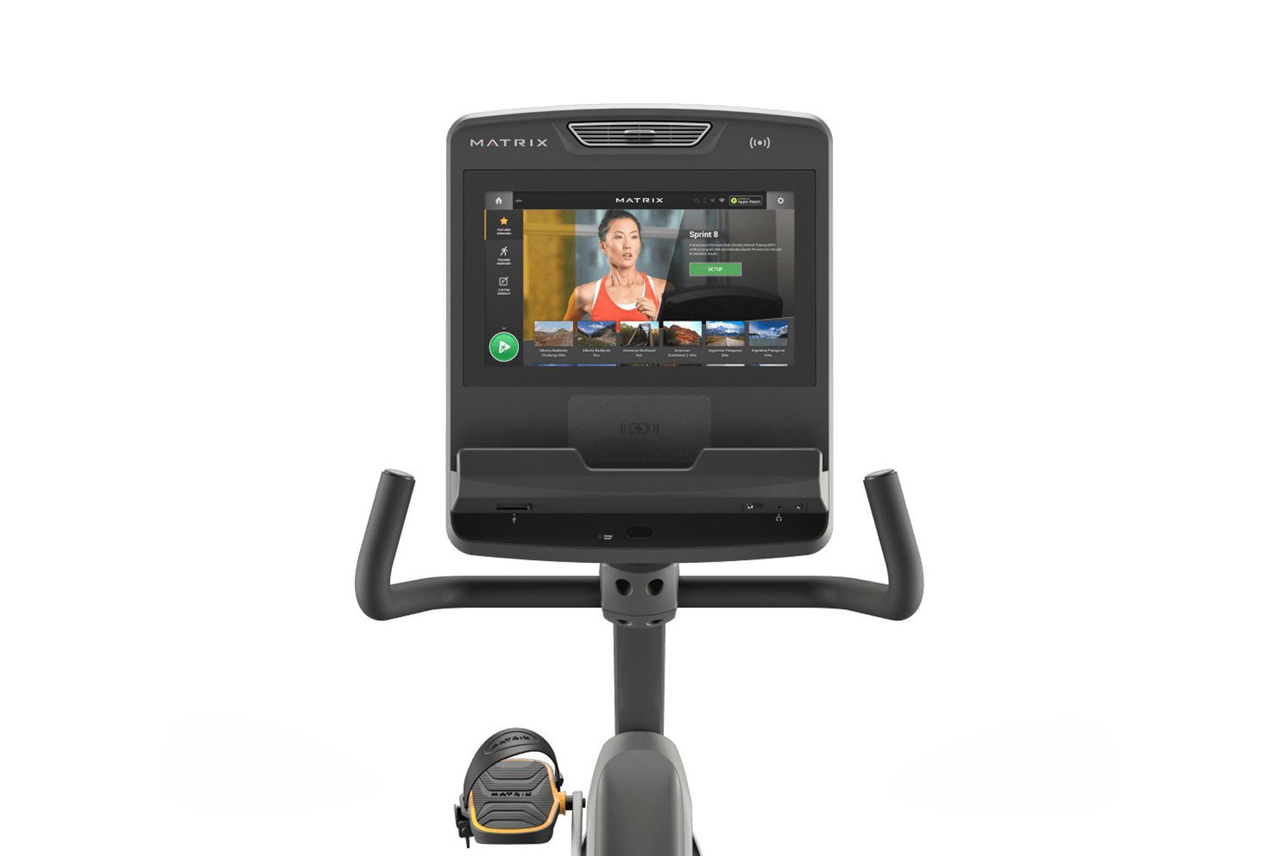 Matrix Performance Recumbent Exercise Bike for Home Gym - Indoor Cycling Bike with Adjustable Seat & Resistance - Perfect for Cardio Workouts, Physical Therapy & Senior Fitness
