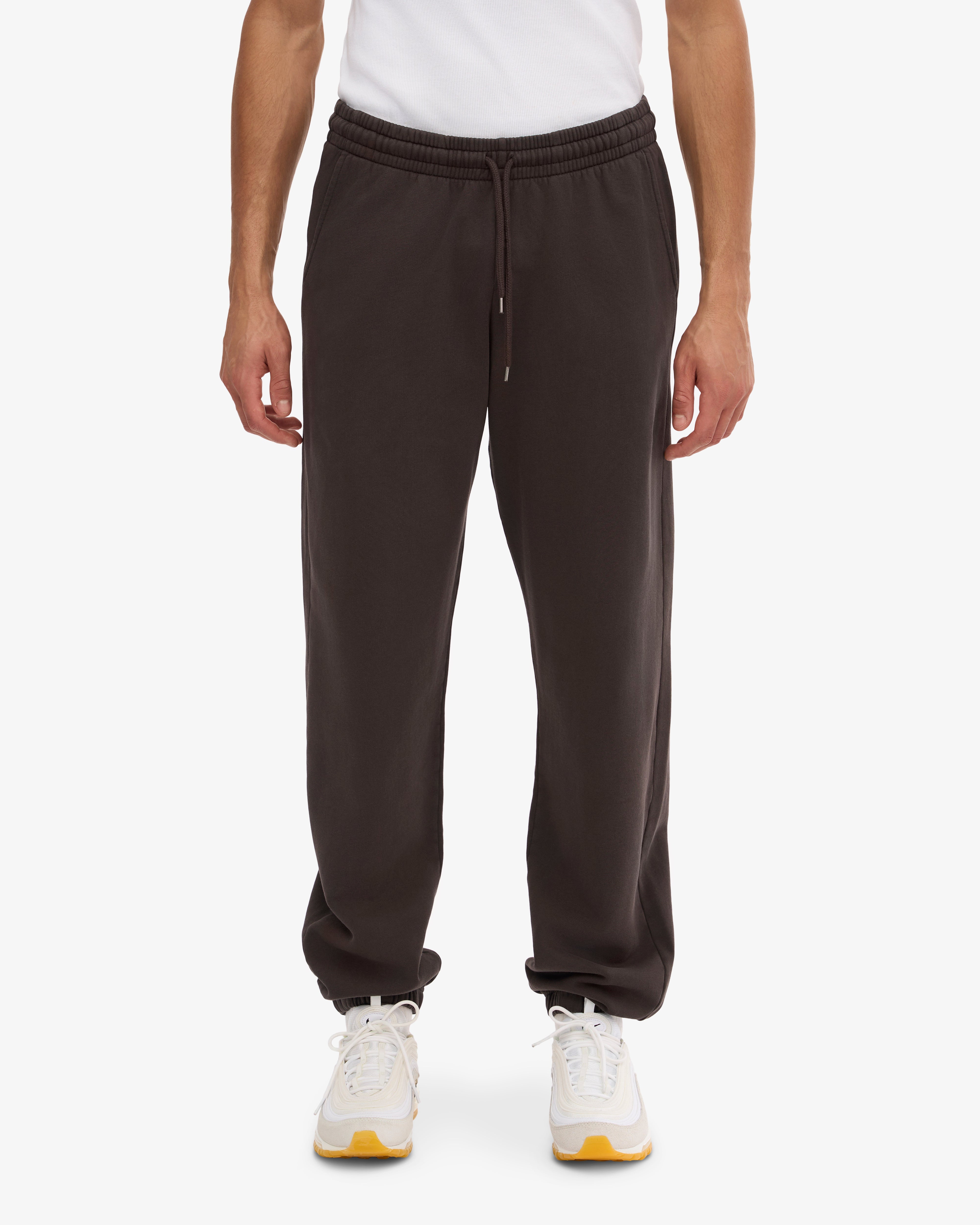Organic Cotton Sweatpants for Women & Men - Comfortable Lounge Pants in Coffee Brown | Perfect for Yoga, Home Relaxation & Casual Wear