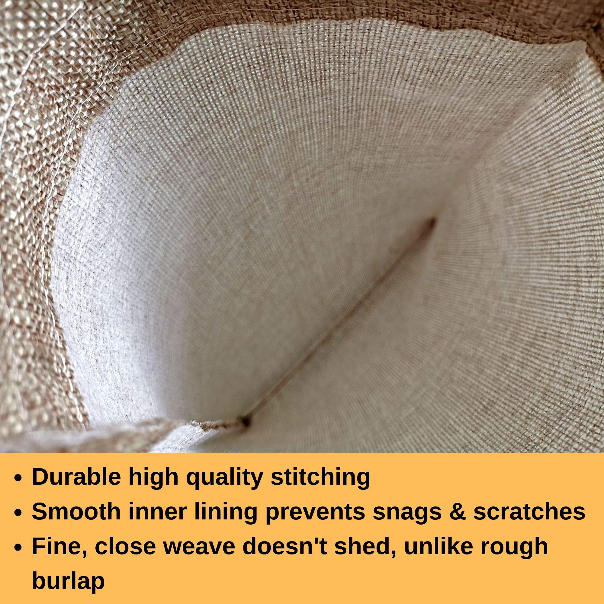 50 Small Burlap Drawstring Bags 4x6 Inch - Rustic Gift Bags Bulk Pack for Birthday Wedding Party Favors - Christmas Holiday Gift Wrap Jewelry Treat Pouches - Perfect for DIY Crafts, Wedding Favors & Holiday Gift Packaging