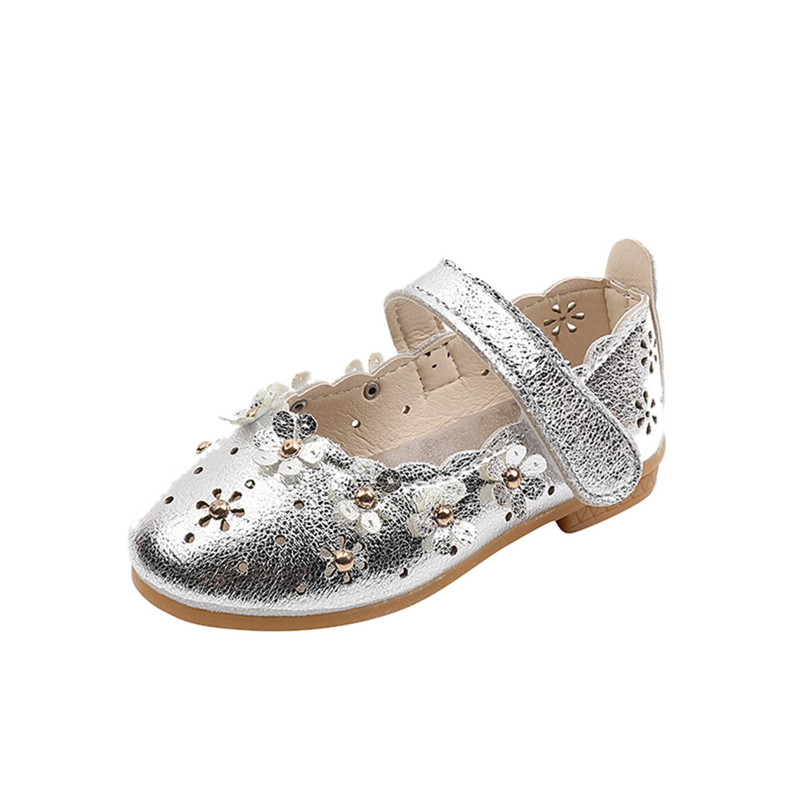 **Best Toddler Walking Shoes for Girls - Soft Sole Princess Sandals with Hollow Flower Design | Perfect for Outdoor Play, Beach & Summer Activities**