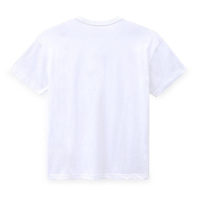 Vans Women's Flying V Oversized White T-Shirt - Casual Streetwear for Everyday Comfort & Style