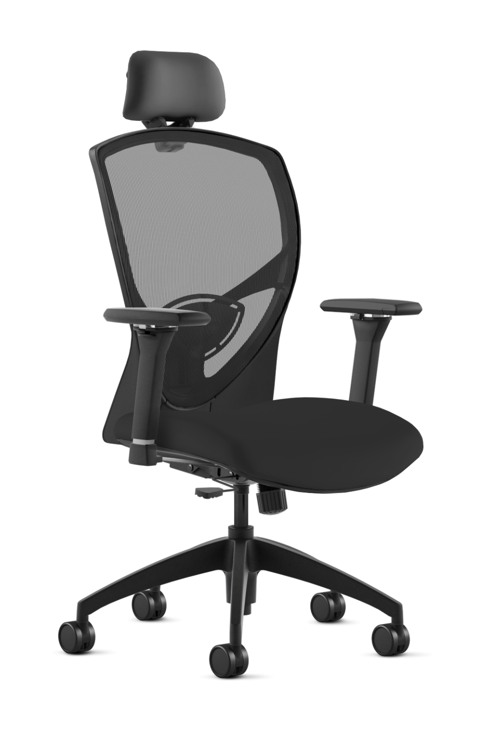 9 to 5 Theory 2180 High Back Ergonomic Office Chair with Adjustable Headrest & Seat Slider - Comfortable Task Chair for Long Hours Computer Work, Home Office & Gaming Setup