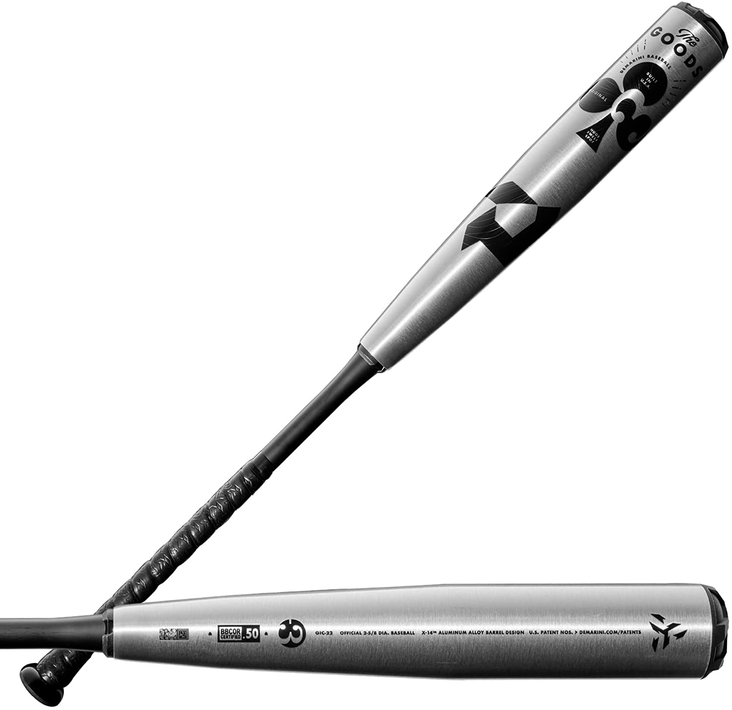 DeMarini 2022 The Goods (3) BBCOR Baseball Bat 2 5/8