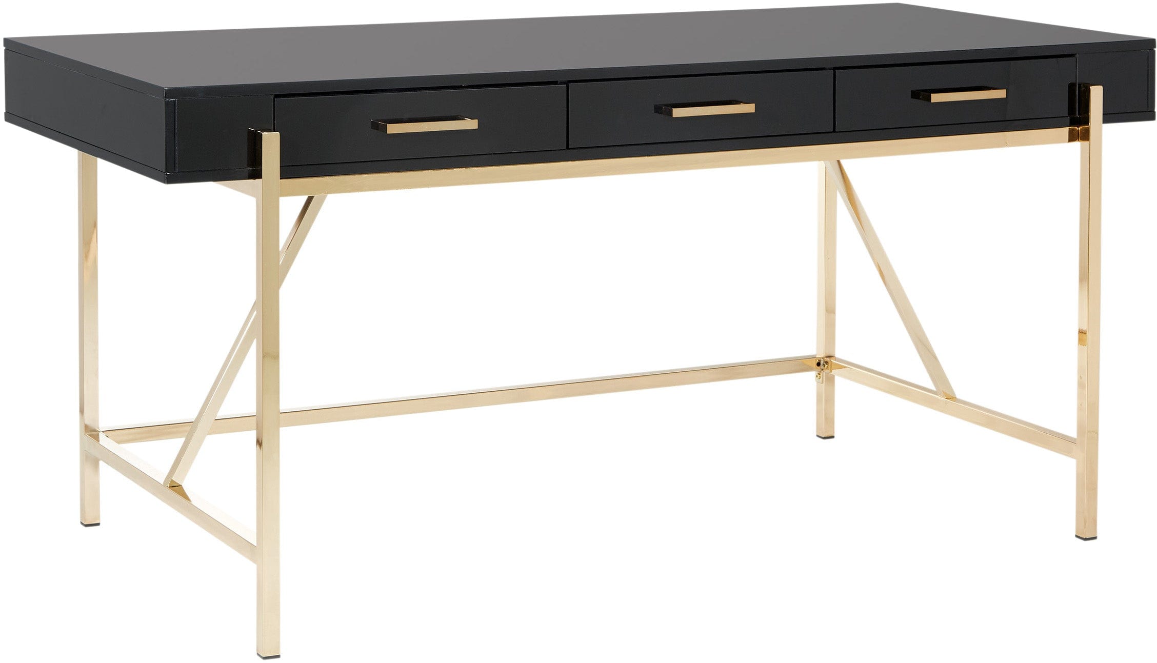 Office Star Broadway Desk [BWY6] - Modern Executive Office Desk with Storage Drawers | Perfect for Home Office, Workspace & Business Use