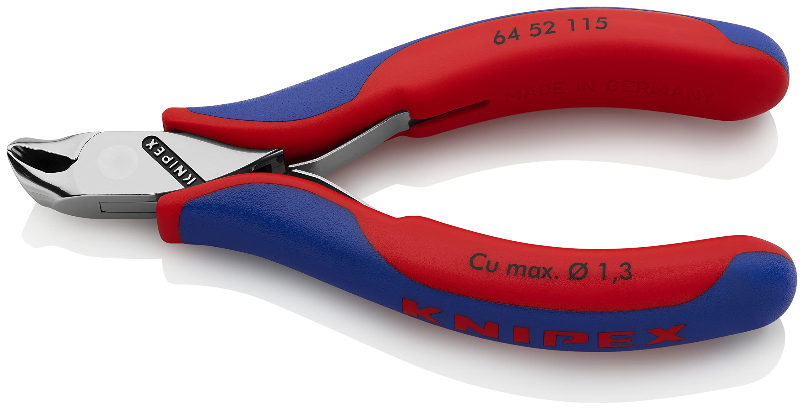 Knipex 64 52 115 Electronics End Cutting Nippers - Flush Cut Pliers for Precision Wire Cutting | Ideal for Electronics, Jewelry Making & DIY Projects