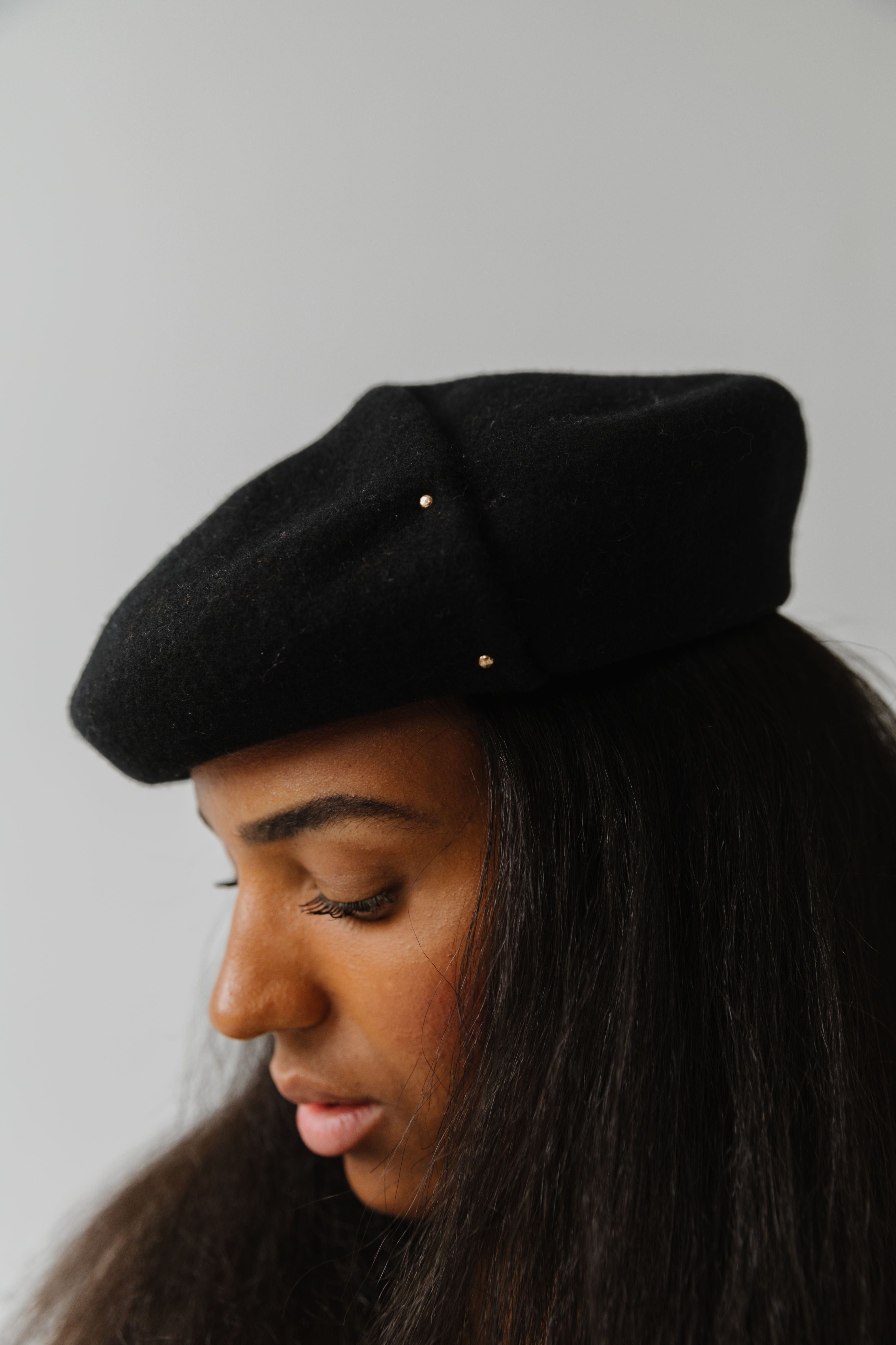 Lola Beret - Stylish Wool Beret Hat for Women | Fashionable French Cloche Cap for Fall & Winter | Perfect for Outfits, Parties, and Travel Accessories