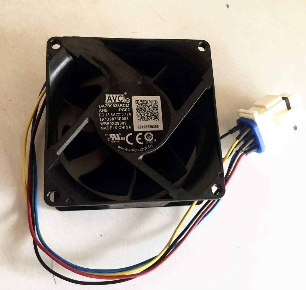 WR60X29099 Refrigerator Fresh-Keeping Fan Motor Replacement for AVC DAZB0838RCM - Compatible with Refrigerator Evaporator Fan Motor - Keep Food Fresh Longer - Ideal for Home Kitchen Appliance Repair and Maintenance