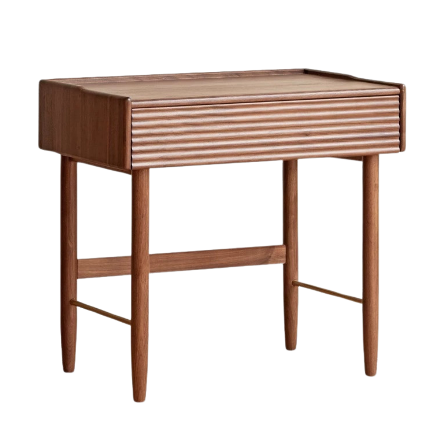 31.4x19.6x29.9 inch / 80x50x76 cm / Rich Dark Walnut color/ Makeup table