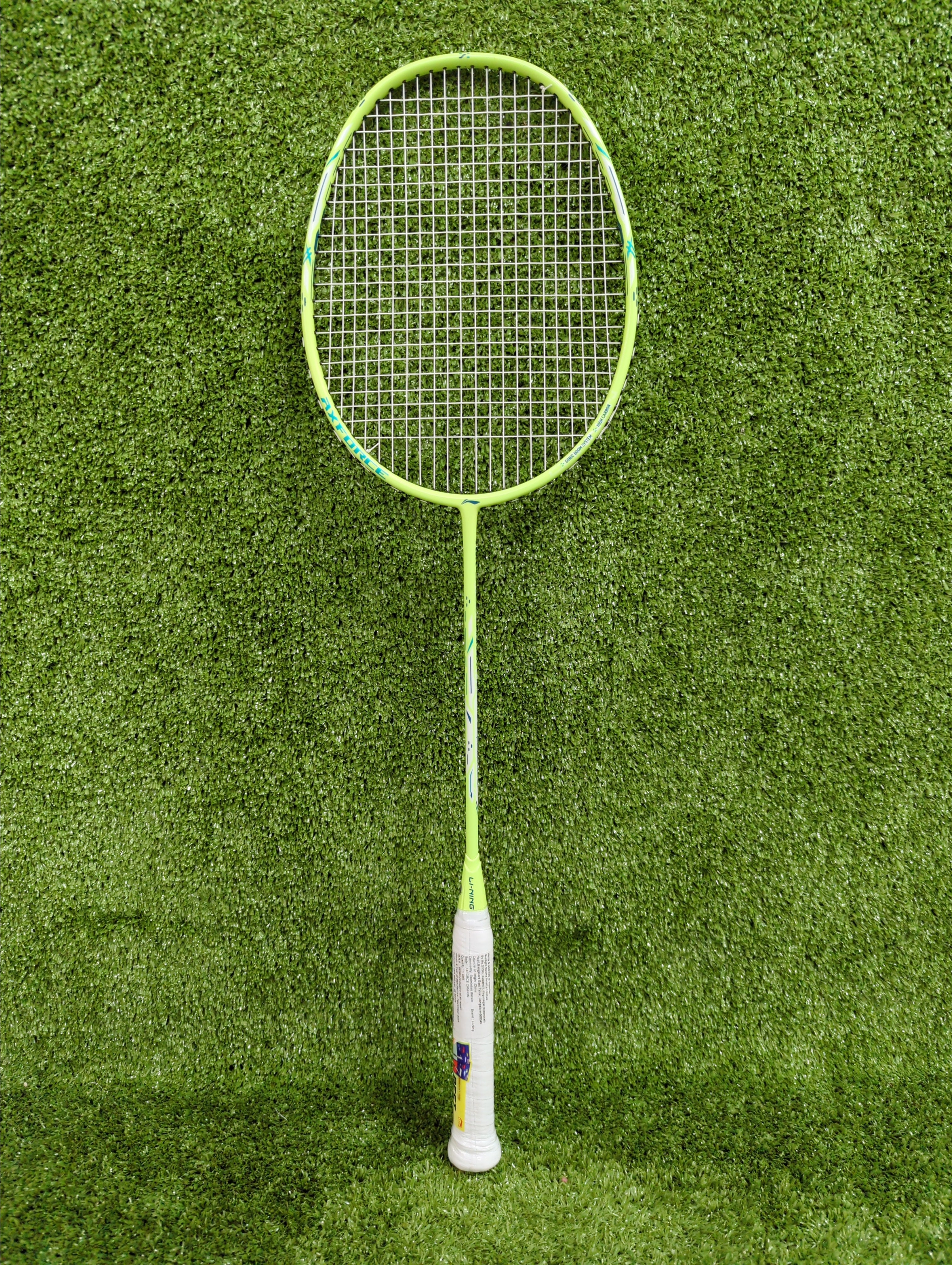 Li Ning Axforce Cannon Green (Ambrosia) Badminton Racket - Prestrung Professional Badminton Racquet for Advanced Players | Perfect for Tournaments & Training | Made in China