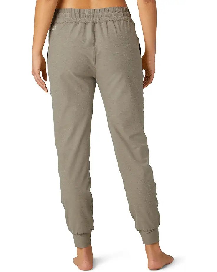 Women's Spacedye Commuter Midi Jogger Pants - Soft Stretch Lounge & Workout Yoga Pants for Running, Travel & Everyday Wear