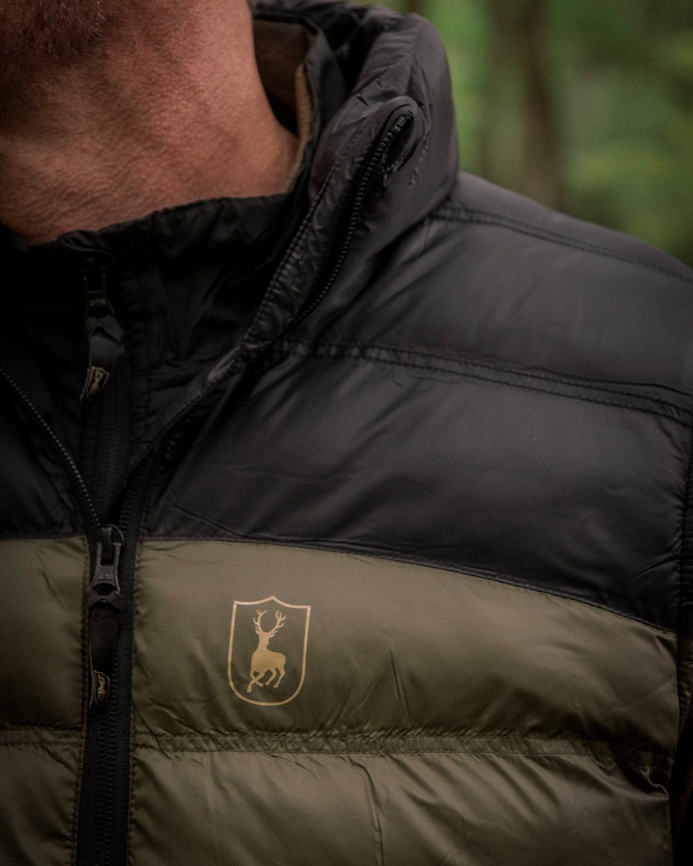 Deerhunter Northward Insulated Padded Waistcoat for Men - Lightweight Warm Winter Vest for Outdoor Hunting & Hiking