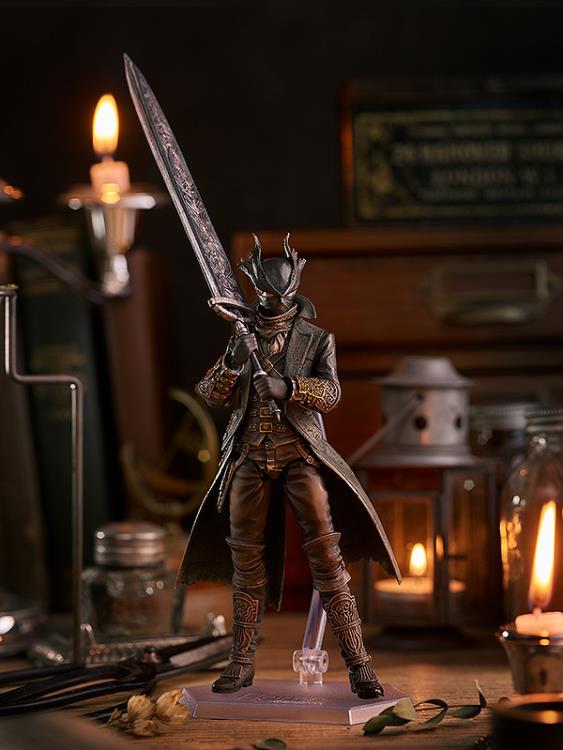 Figma #367 DX Hunter The Old Hunters Edition Bloodborne Action Figure - Collectible Anime Model for Gamers & Fans | Perfect for Display, Cosplay, and Gift Giving