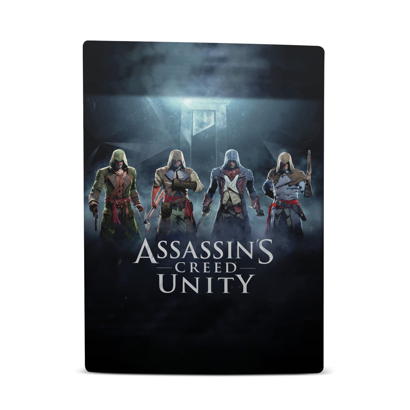 Officially Licensed Assassin's Creed Unity Key Art Matte Vinyl Skin for PS5 Digital Edition - Protective Gaming Decal Cover Compatible with Sony PlayStation 5 Console - Perfect for Gamers and Collectors