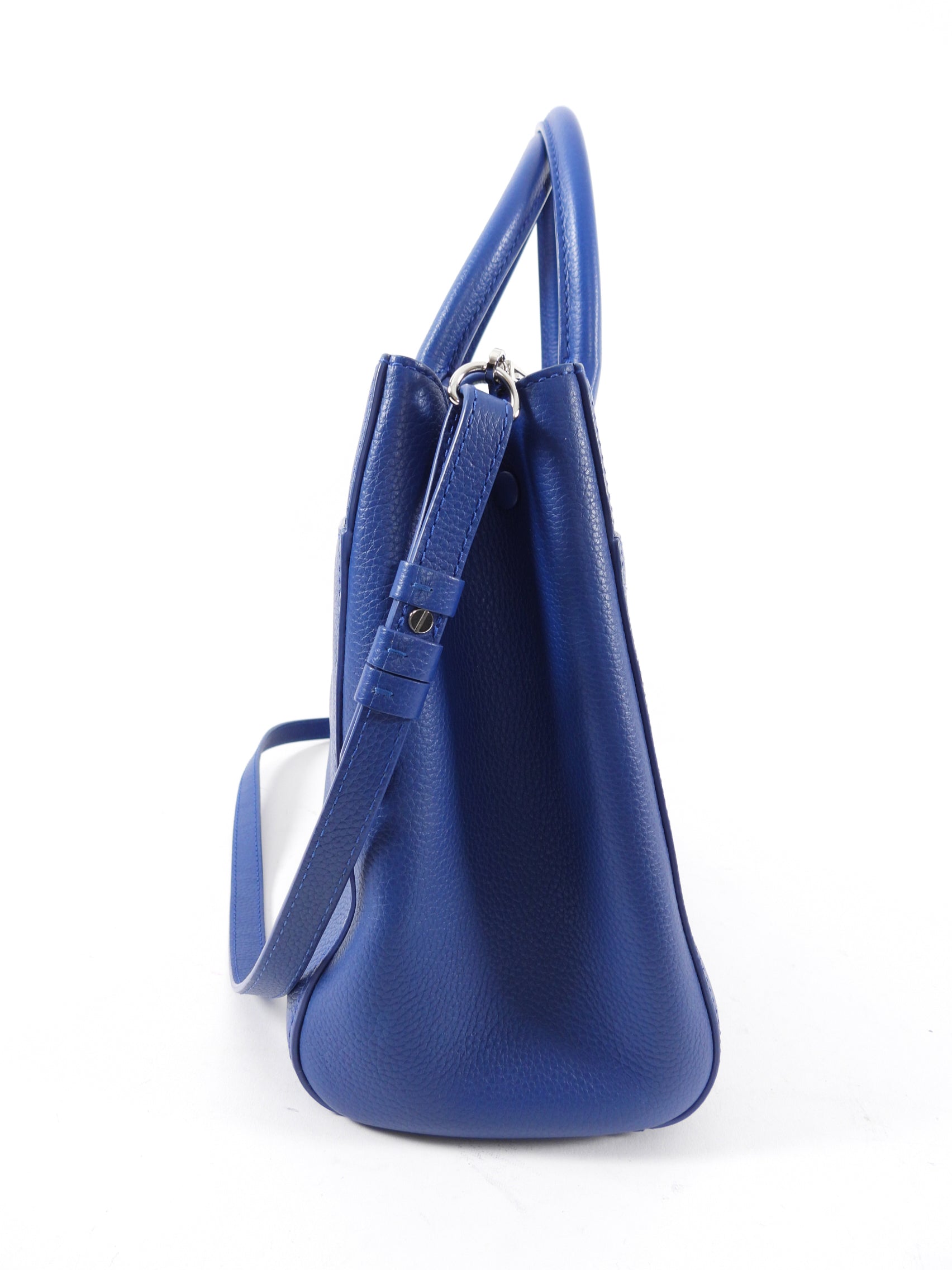 Chanel Blue Small Neo Executive Tote Two Way Handbag for Women - Luxury Leather Shoulder Bag for Work, Travel & Everyday Use