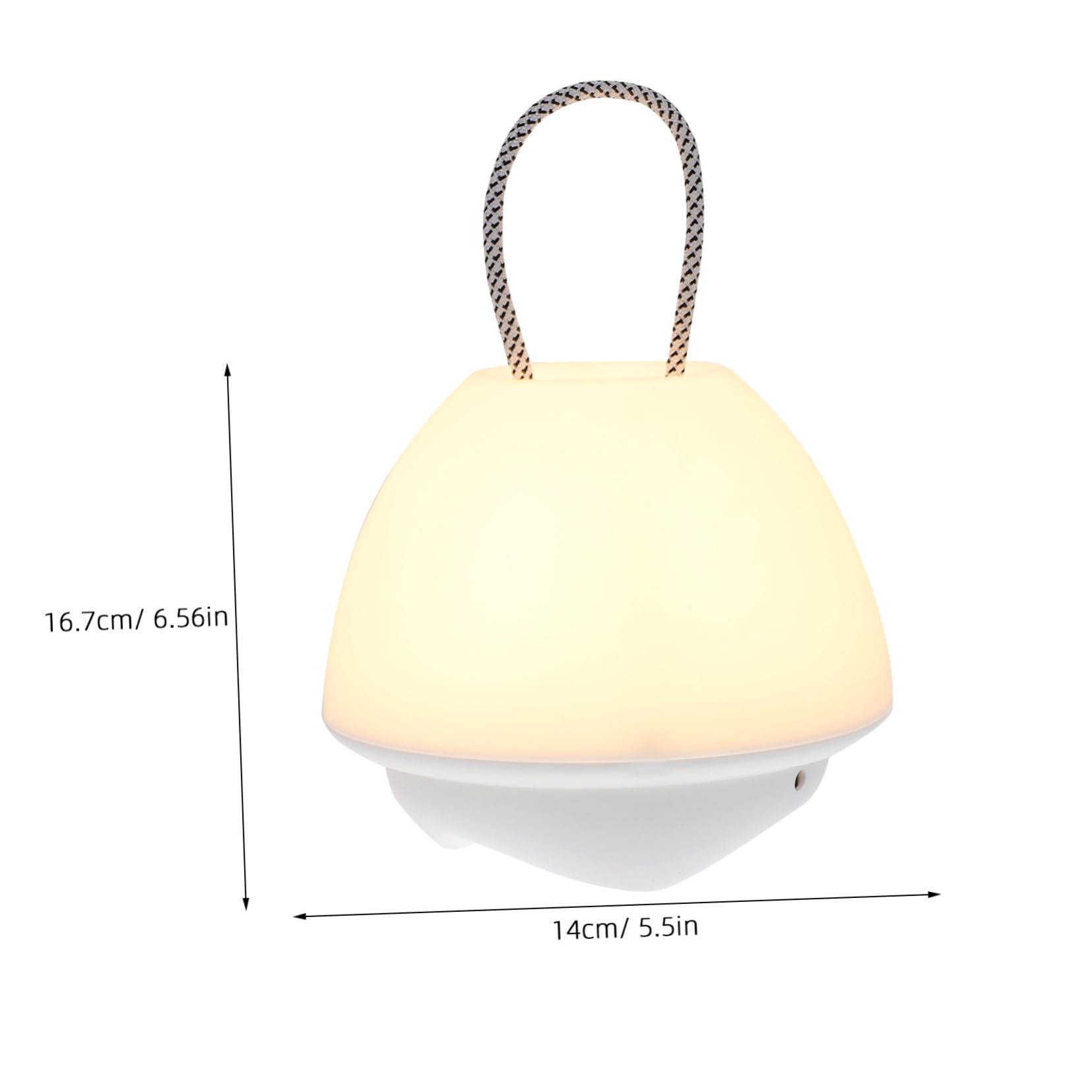 1PC Rechargeable LED Desk Lamp with Eye Protection - Adjustable Brightness & Color Temperature for Home Office, Study, and Reading
