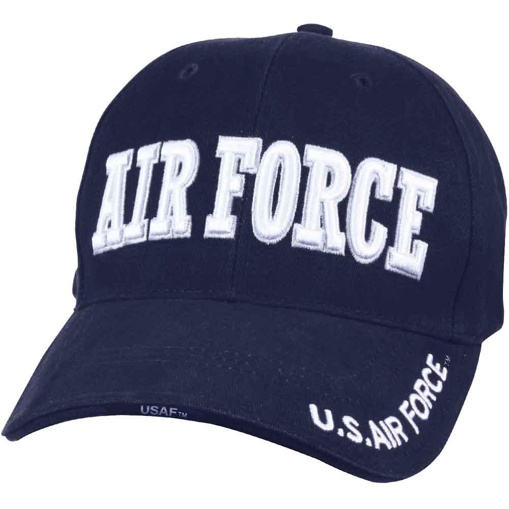 US Air Force Deluxe Cap - Premium Military Style Hat for Men & Women - Comfortable & Durable for Outdoor, Travel, and Sports Activities