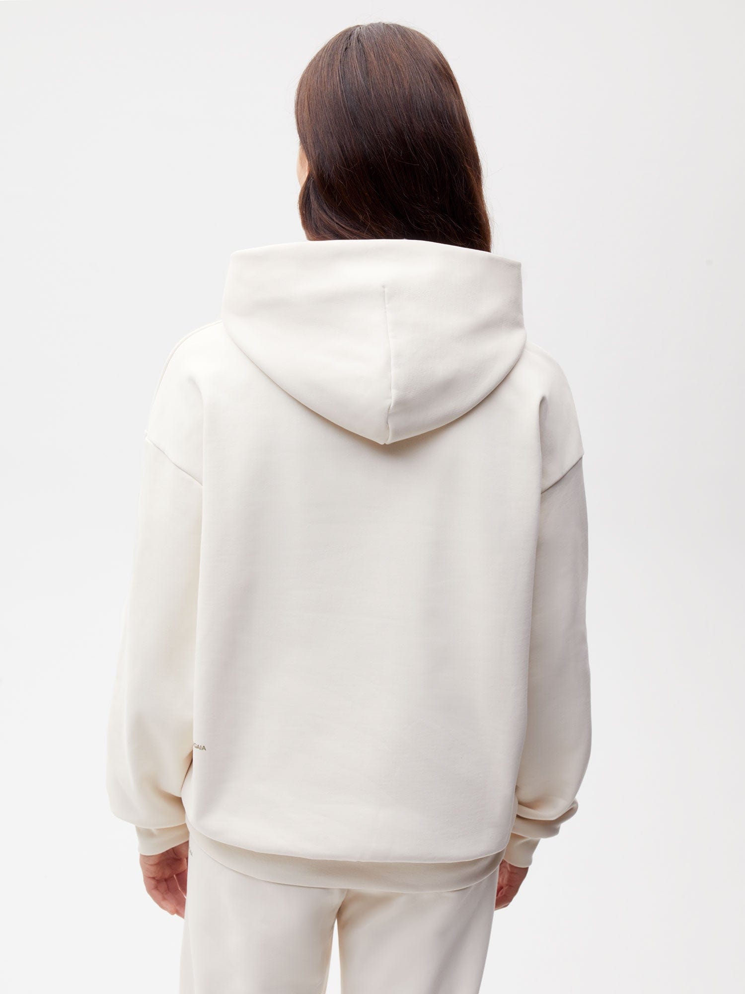 Women's Convertible Cotton Hoodie - Soft White Pullover for Casual Wear, Outdoor Activities & Lounge Comfort