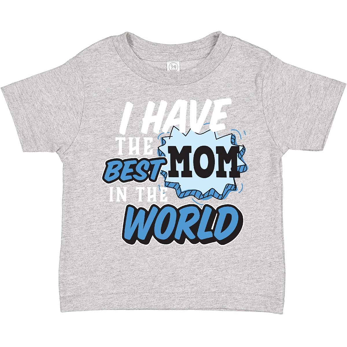 Best Mom Speech Bubble Toddler T-Shirt - Cute Mother's Day Gift
