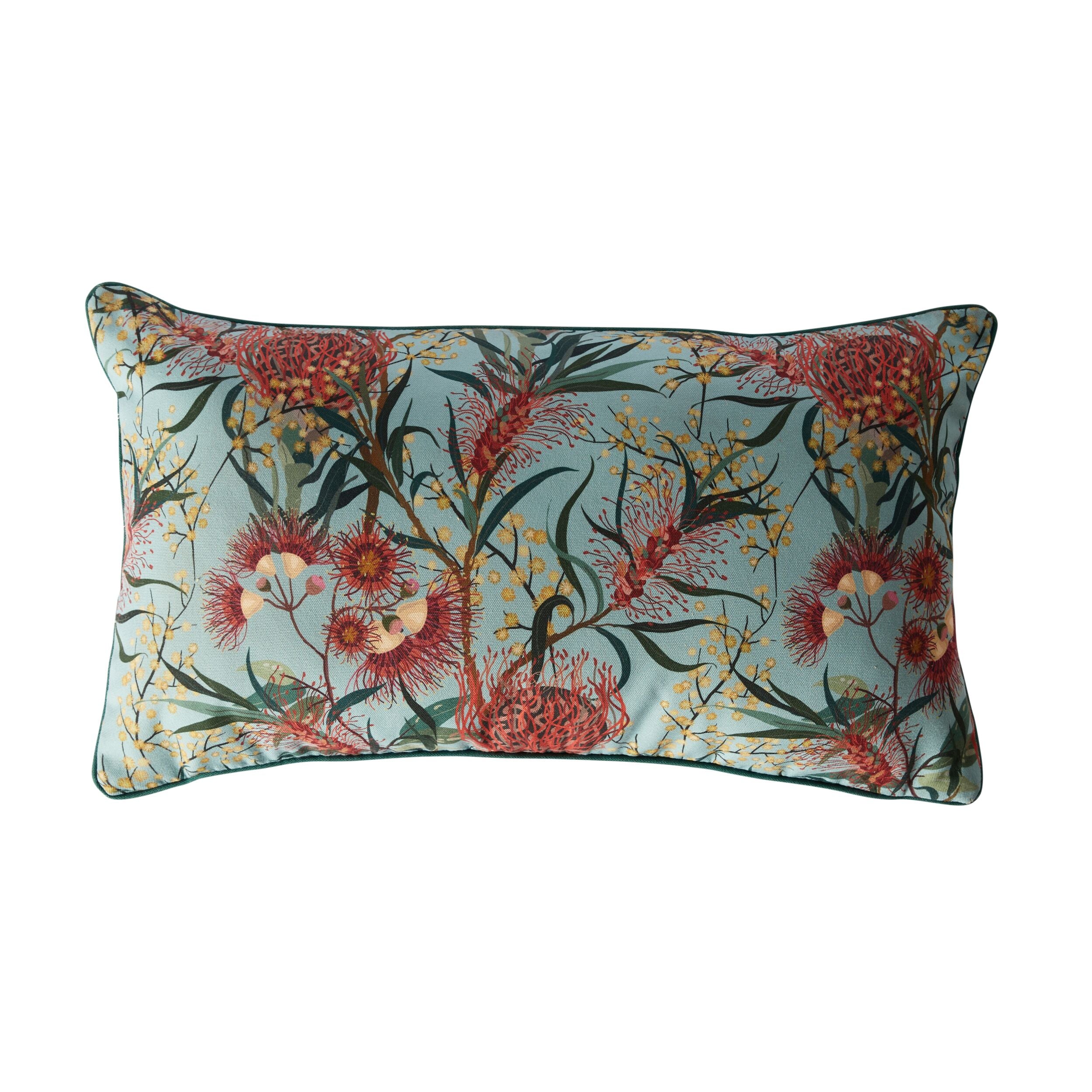 Aruba Red Native Cushion 40x70cm - Soft Decorative Throw Pillow for Sofa, Bed & Home Decor - Perfect for Living Room, Bedroom & Outdoor Seating