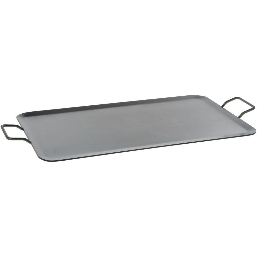 American Metalcraft 27” x 16” Black Wrought Iron Replacement Griddle for Outdoor Cooking, BBQ, Camping & Restaurant Use