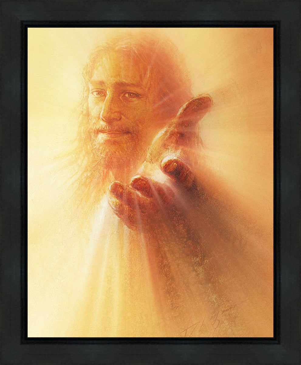 His Hand is Stretched Out Still - Inspirational Christian Wall Art Canvas Print - Perfect for Home Decor, Church, or Office Inspiration