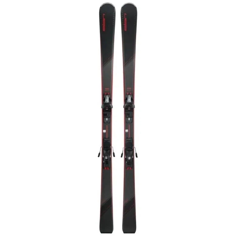 Elan EXPLORE 6 LS Skis with EL 9.0 DB586018 Bindings - 2025 Model | All-Mountain Performance for Men & Women | Perfect for Groomed Trails, Powder, and Backcountry Skiing