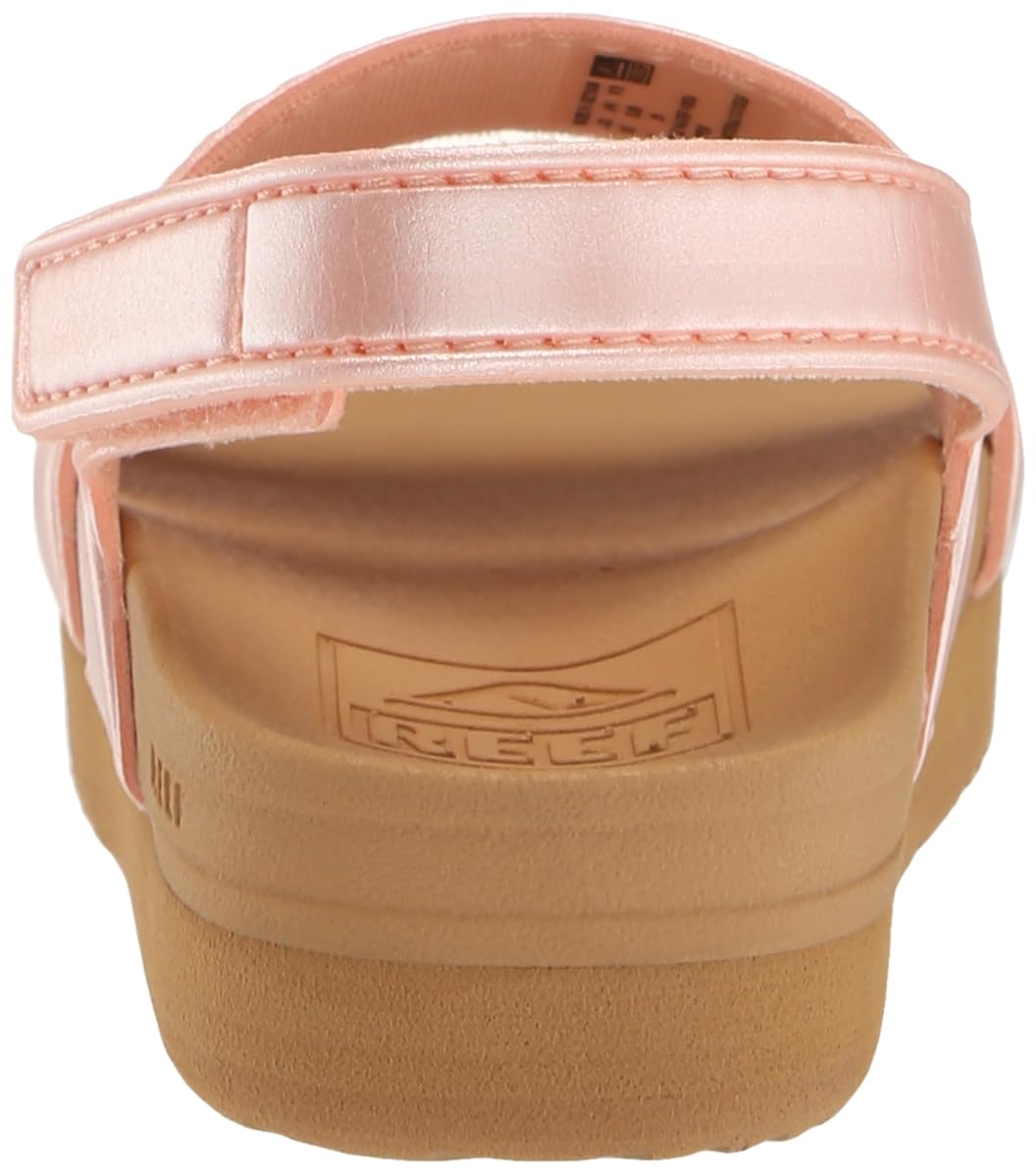 REEF Toddler/Little Kid Water Vista Platform Sandal - Adjustable Velcro Strap, Water-Friendly Design for Beach, Pool & Outdoor Adventures