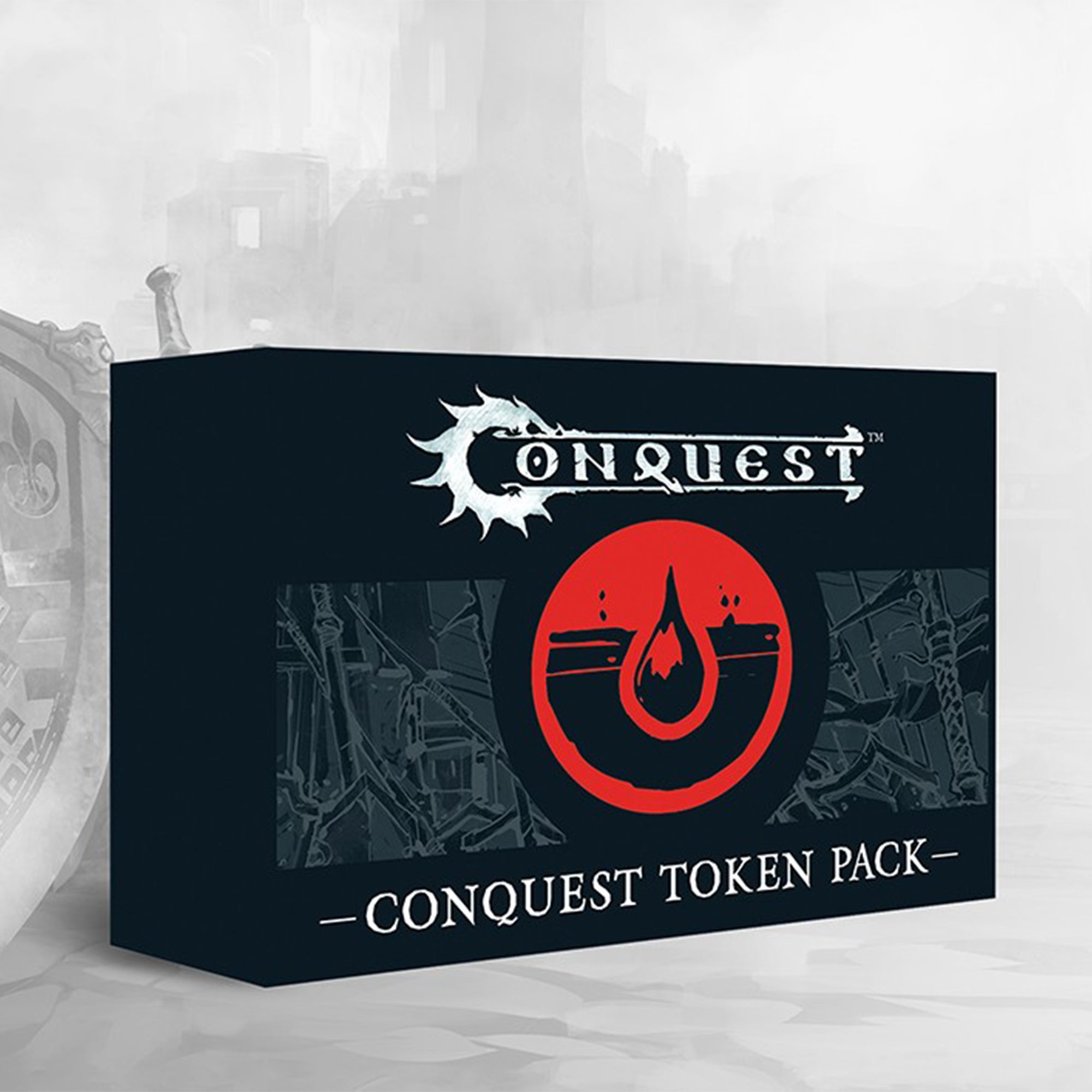 Conquest Objective Markers and Tokens - Miniature Wargaming Accessories for Tabletop Strategy Games - Perfect for Warhammer 40K, D&D, and Board Game Battles