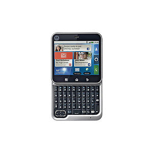 Motorola FlipOut DROID Unlocked Quadband GSM Smartphone - Stylish Flip Design for Business & Travel Use