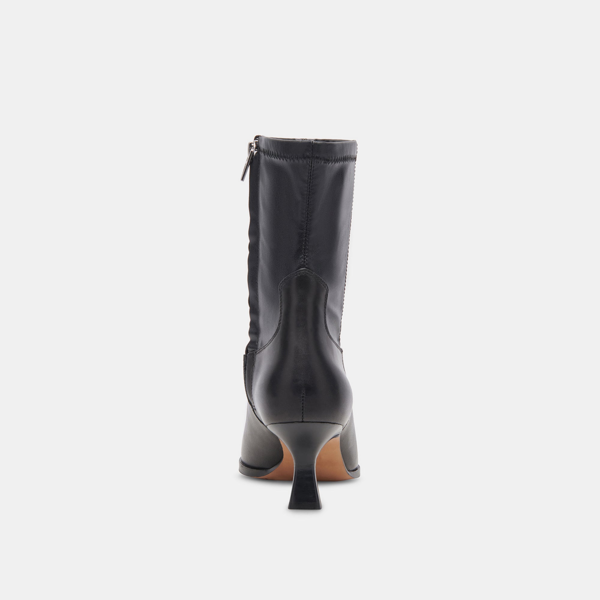 ARYA Wide Calf Boots for Women - Black Leather Ankle Boots for Comfort & Style | Perfect for Work, Casual Wear & Outdoor Activities