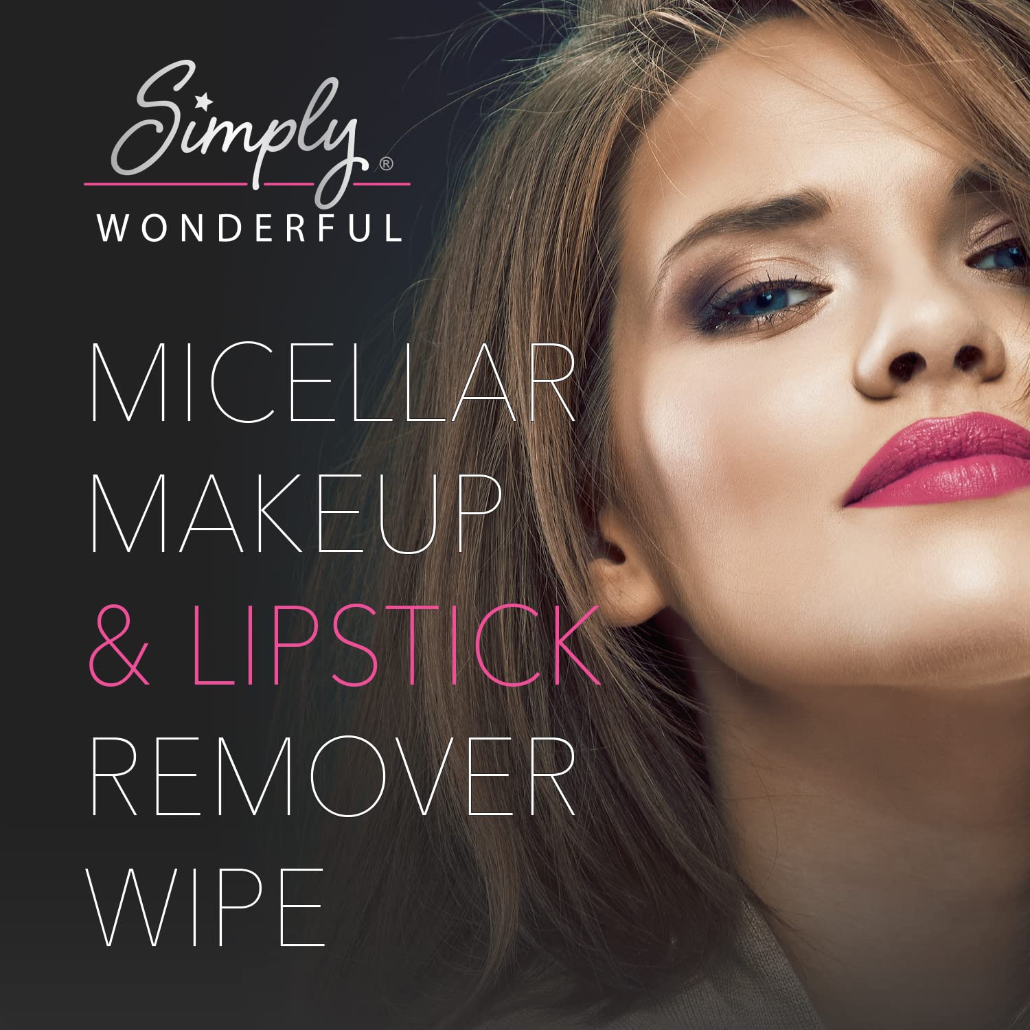 Simply Wonderful Micellar Water Makeup Remover Wipes - Individually Wrapped Facial Cleansing Wipes for Makeup, Mascara, Lipstick, Oil & Dirt Removal - 1000 Count Bulk Pack | Perfect for Travel, Gym & Daily Skincare Routine