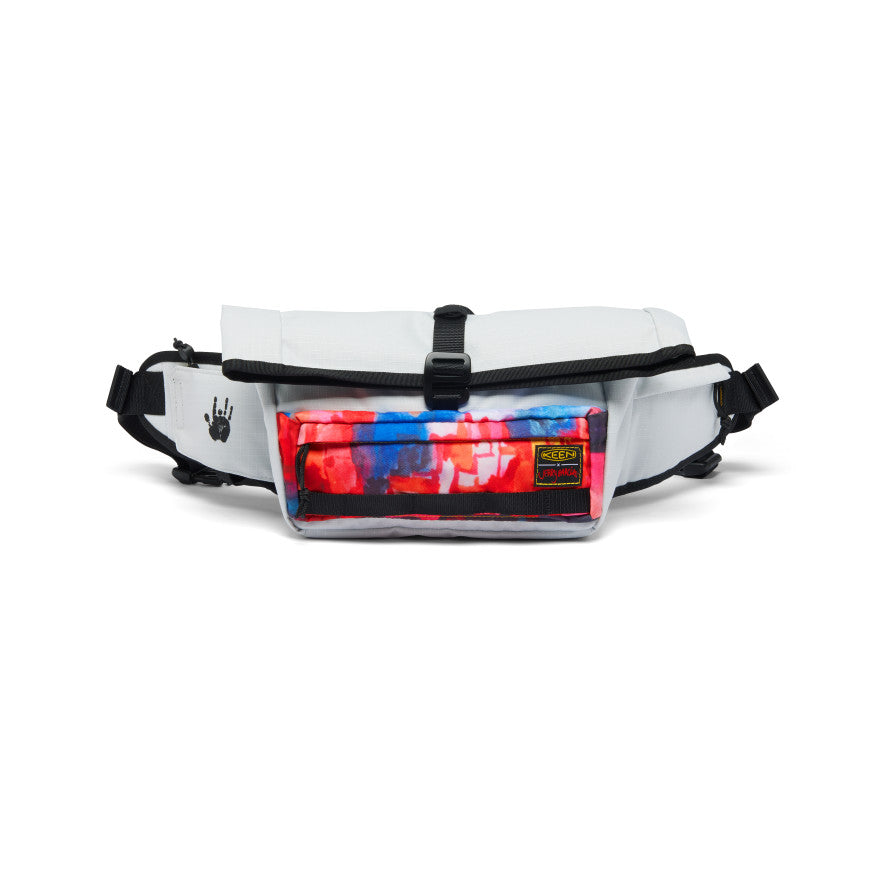 KEEN x Garcia Hip Bag - New York at Night Design - Durable & Stylish Waist Pack for Travel, Hiking & Everyday Use