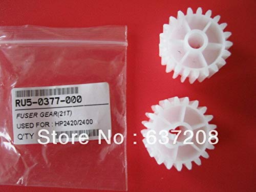 Original Printer Parts RU5-0377-000 Laser Jet 2420 Drive Gear 21T - 20pcs/lot - Compatible with HP LaserJet 2420 Printer - Replacement Gear for Smooth Printing Operations - Office & Home Use