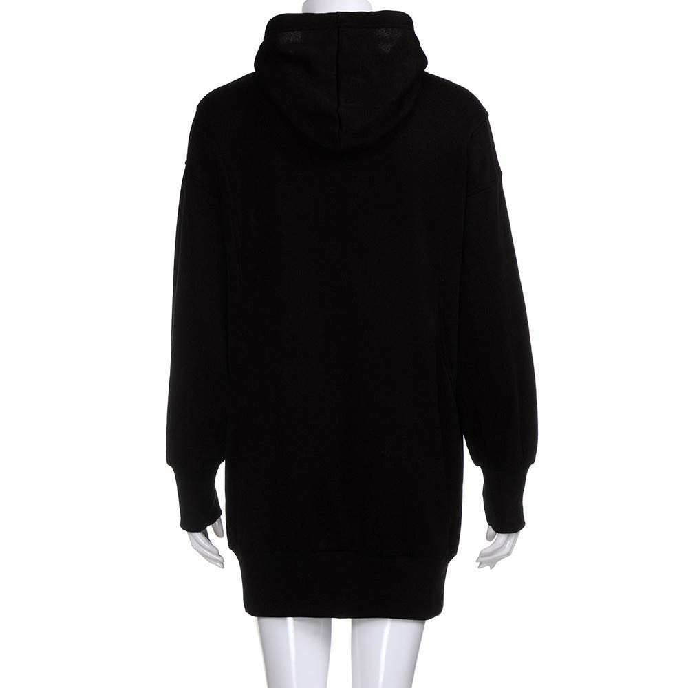Bokeley Fashion Oversized Women's Long Sleeve Sweatshirt Hoodie with Pockets - Perfect for Casual Outings and Cozy Evenings