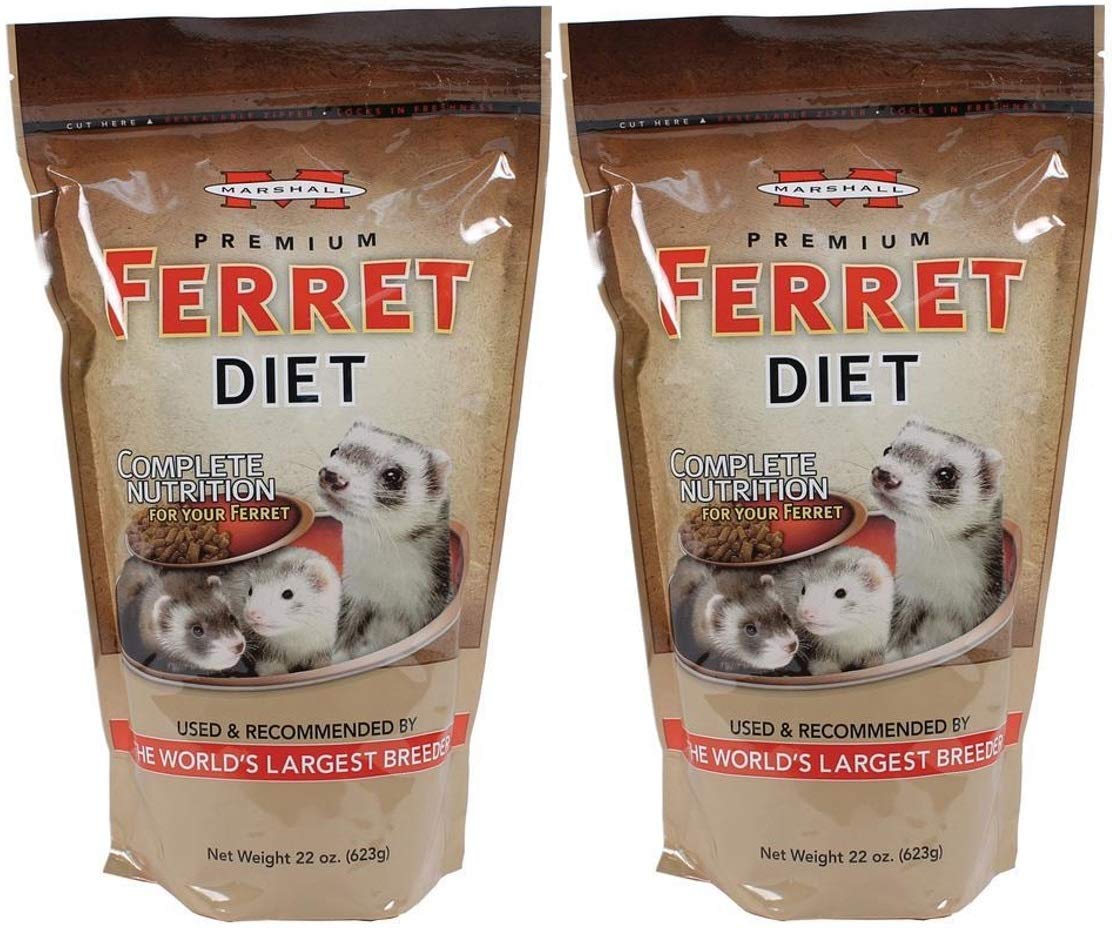 Premium Ferret Food by Marshall - Nutritious Diet for Active Ferrets