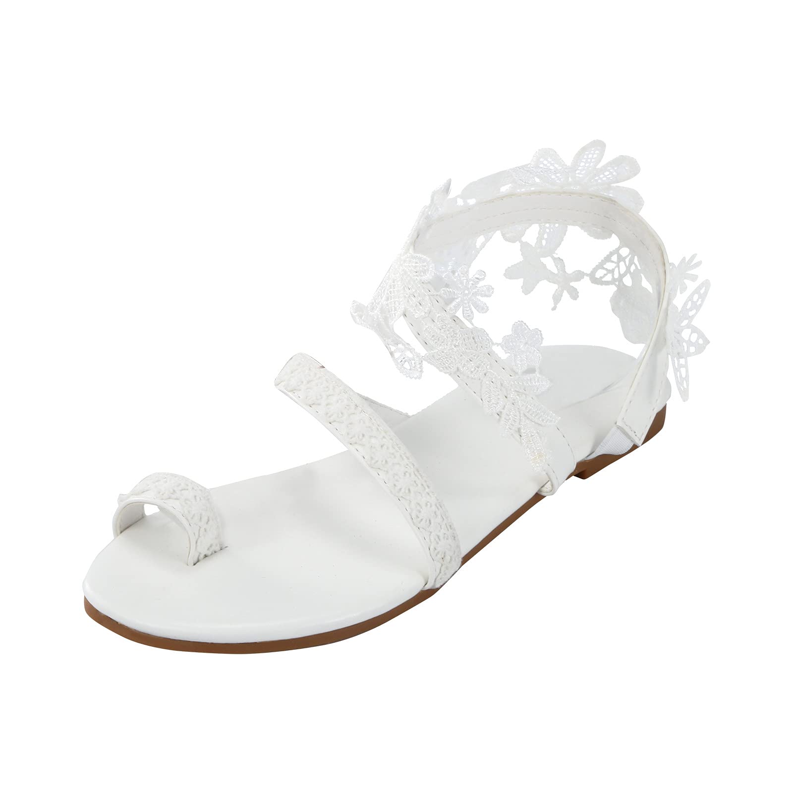 Women's Dressy Summer Sandals - Comfortable & Stylish Casual Beach Wedding Flip Flops for Outdoor Vacations & Daily Wear