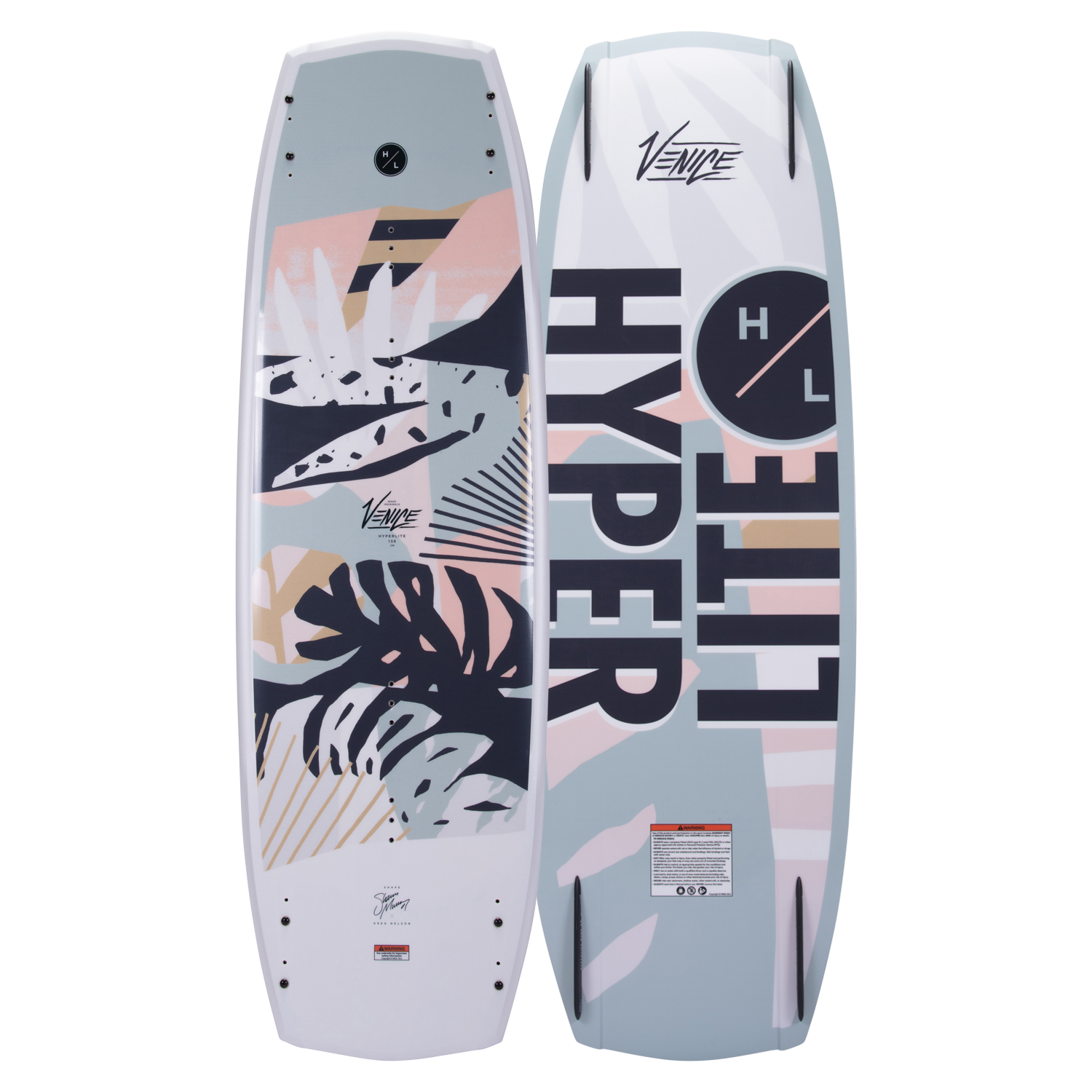 Hyperlite Venice Wakeboard 2024 - Premium Performance Wakeboard for Men & Women - Perfect for Boat Riding, Cable Parks & Wake Surfing