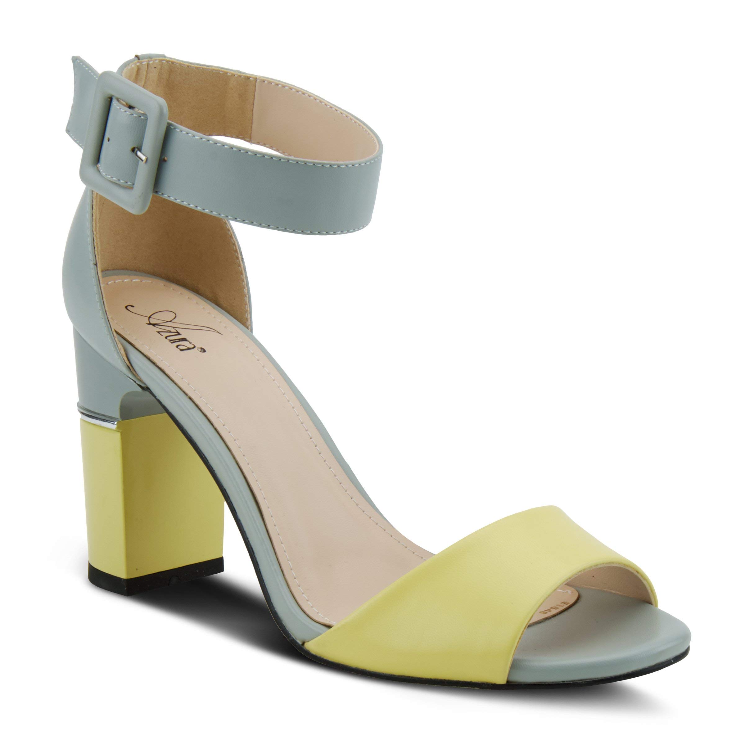 Azura by Spring Step Women's Barbra Heeled Sandal - Comfortable Dress Sandals for Women, Elegant High Heel Open Toe Shoes for Weddings, Parties & Evening Events
