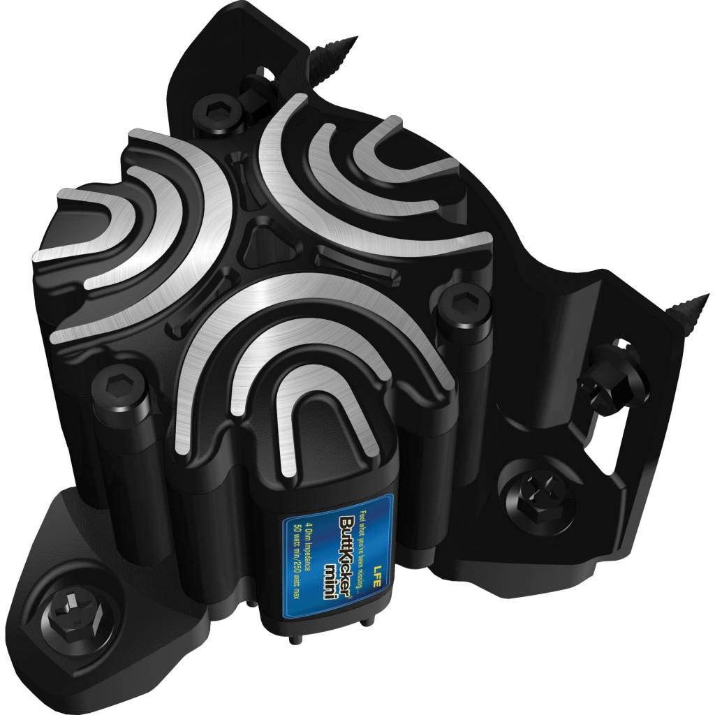 Buttkicker Mini LFE Subwoofer - Powerful Bass Shaker for Home Theater & Gaming, Enhances Movie Nights & Immersive Audio Experience