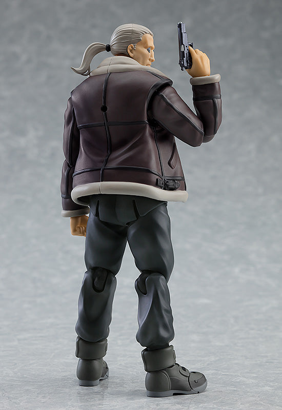 Figma #482 Batou (S.A.C. Version) Ghost in the Shell Stand Alone Complex Action Figure - Perfect for Anime Collectors & Sci-Fi Fans Display