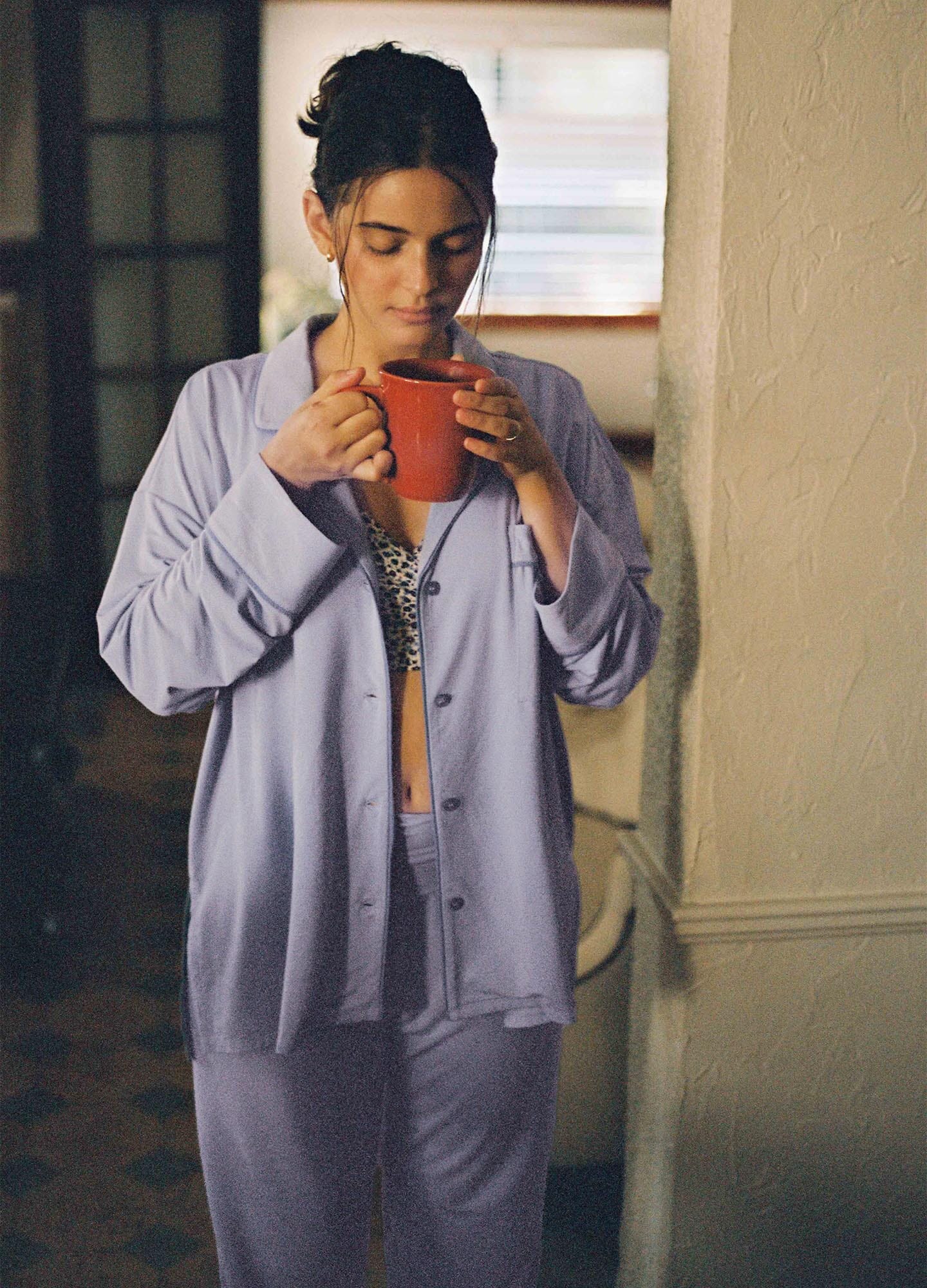 Ultra Soft Jersey Pajama Set for Women - Cozy Sleepwear & Lounge Outfit - Perfect for Relaxing at Home or Sleepovers