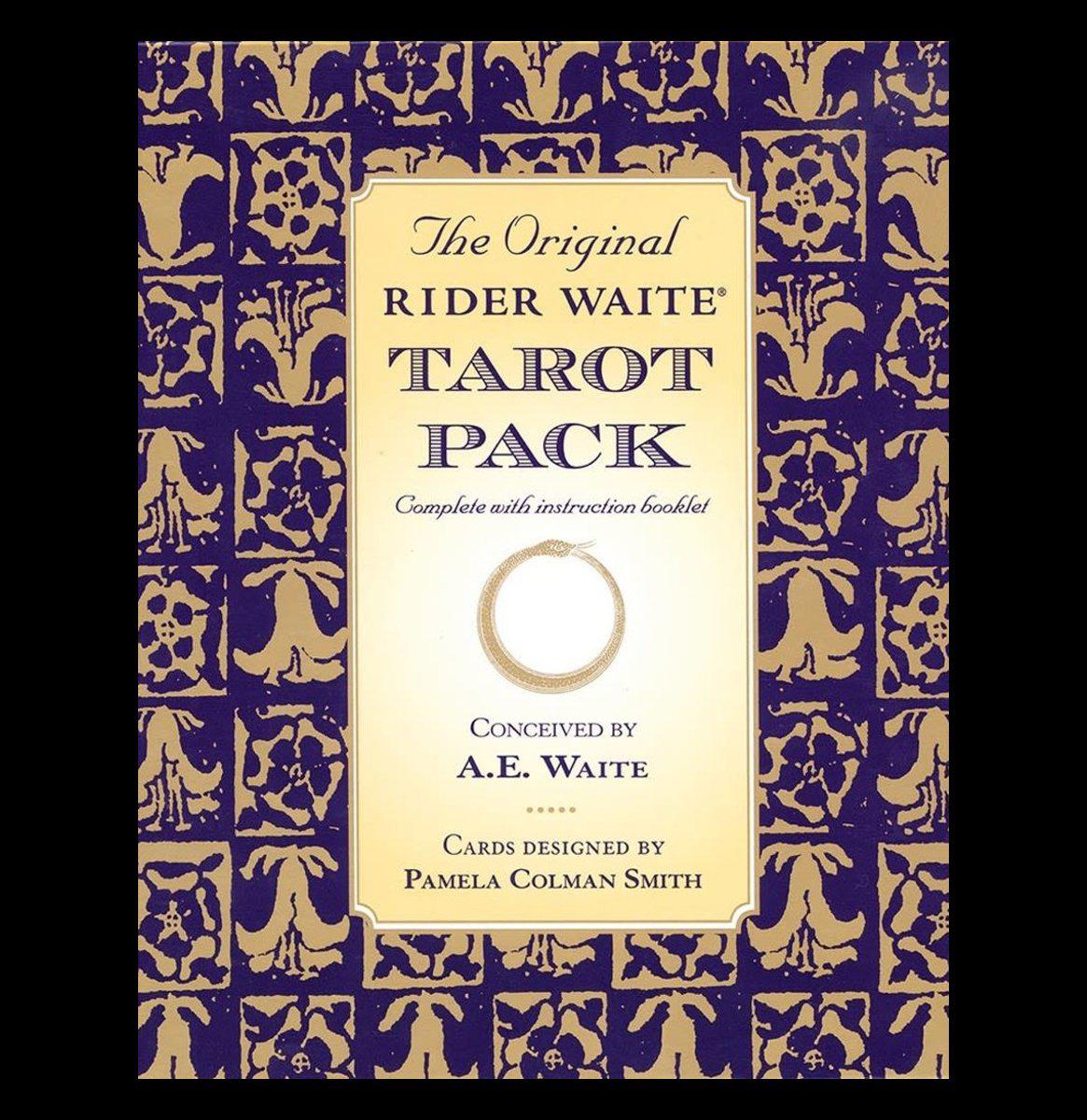 Original Rider Waite Tarot Deck - Authentic 78-Card Tarot Set for Divination, Meditation & Spiritual Guidance - Perfect for Beginners & Professional Readers