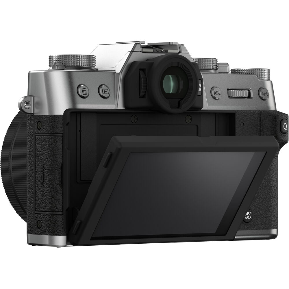 Fujifilm X-T30 II Mirrorless Digital Camera (Body Only) - Silver | Compact & Lightweight for Travel, Vlogging & Street Photography