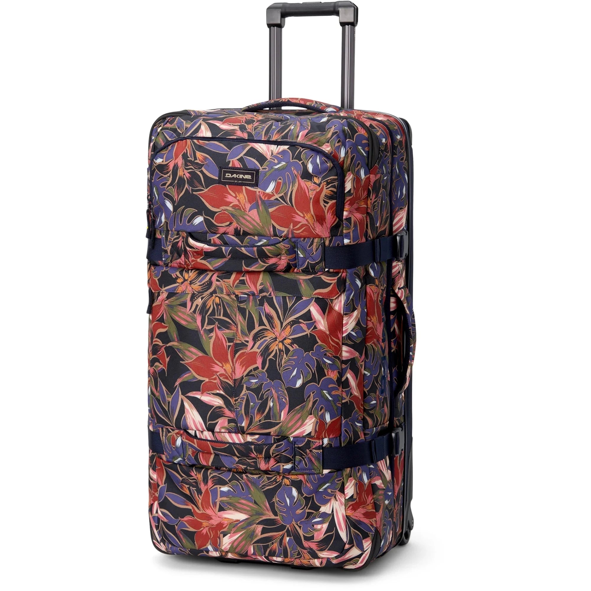 Dakine Split Roller Bag 110L - Large Travel Luggage with Wheels, Dark Stargazer Color - Perfect for Air Travel, Road Trips & Adventure Vacations